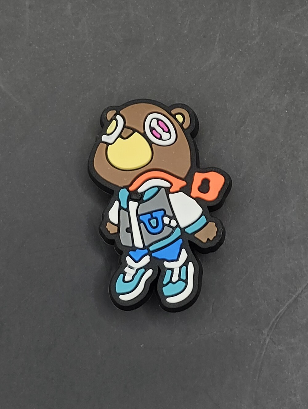 (5/$15) Kanye West Graduation Bear Croc Charm